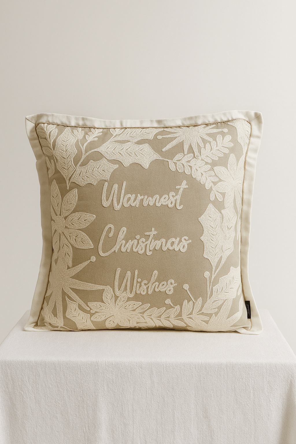 Cozy Christmas Decor cushion cover (20x 20)