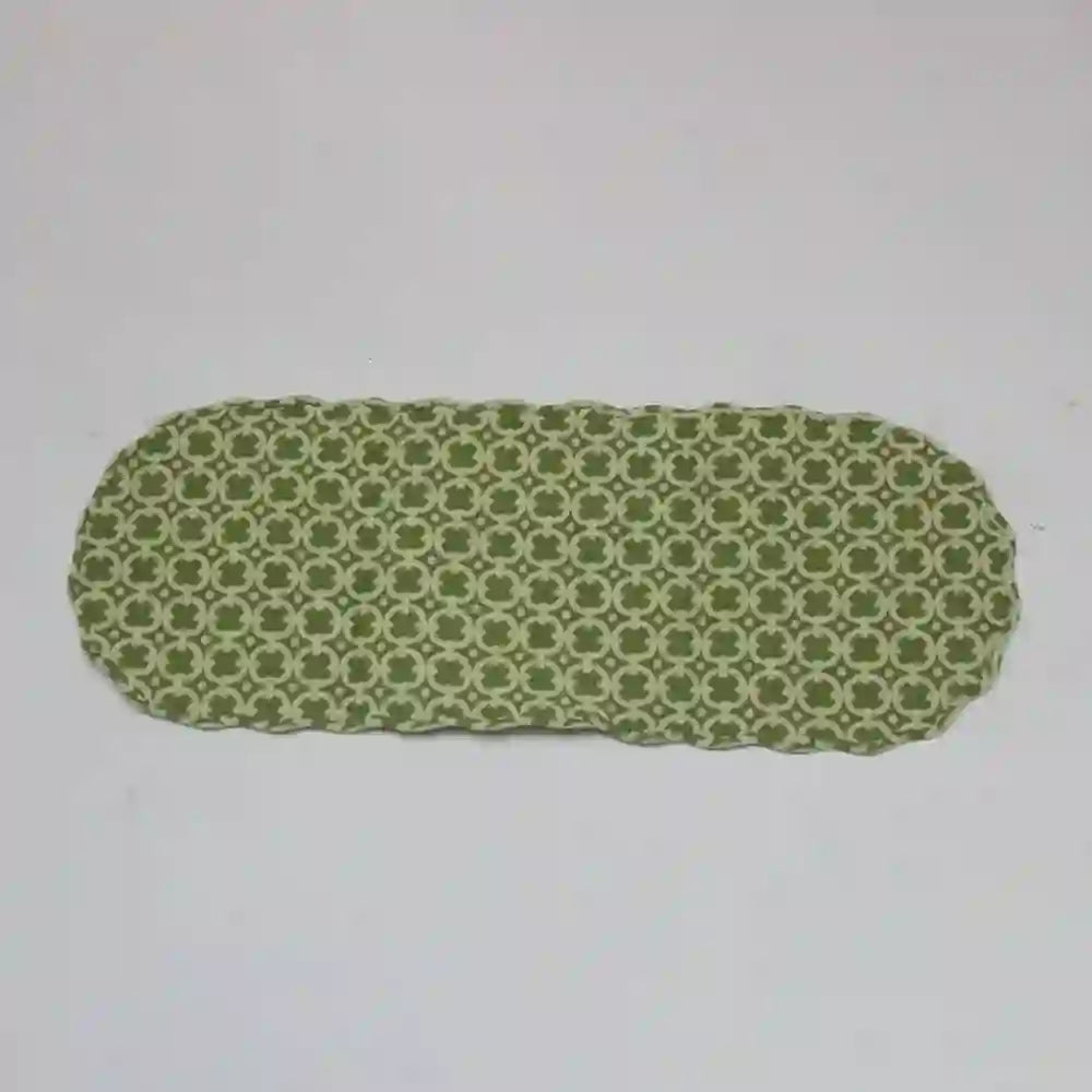 Quilted Geometric Cotton Table Runner (small)