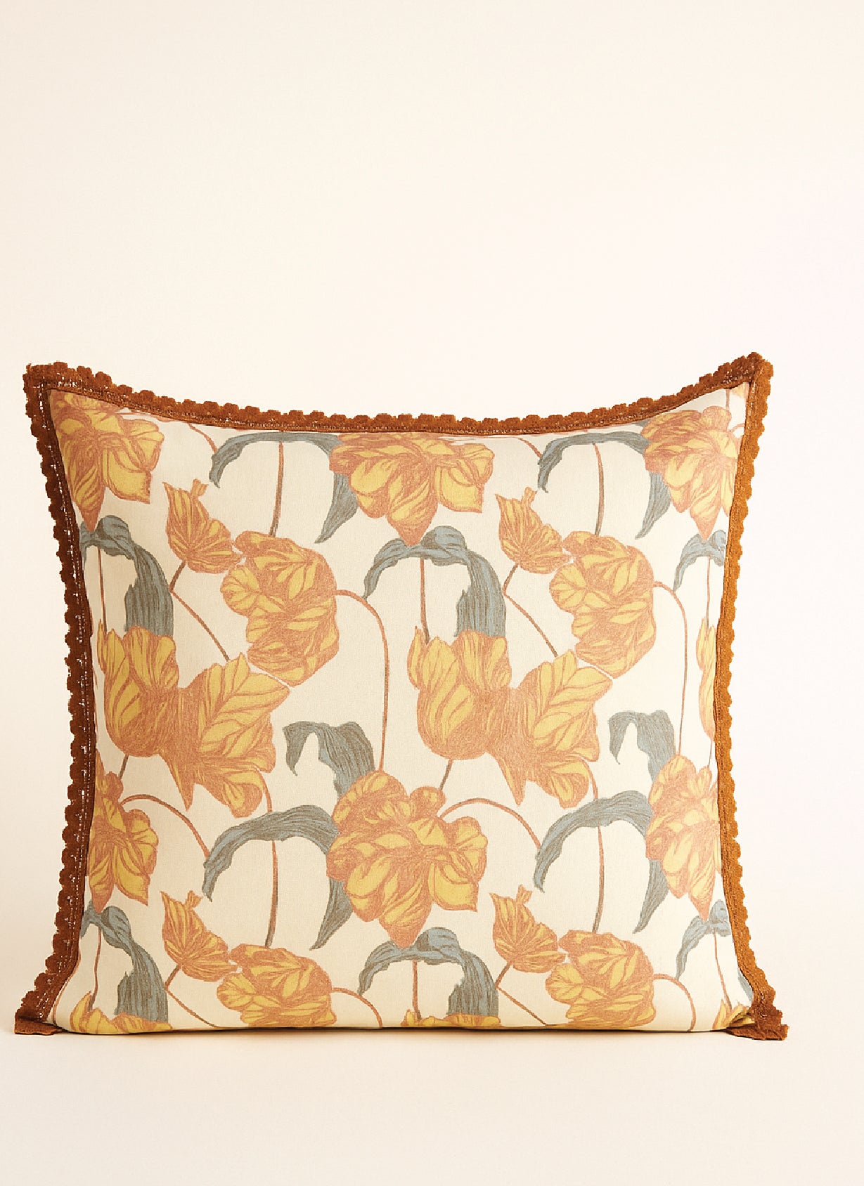 Amber Tulip Cushion Cover