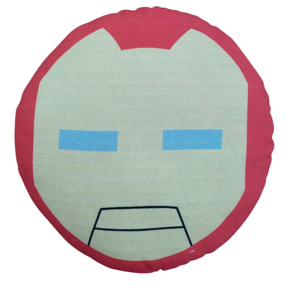 Iron Man Mask Shaped PRE-FILLIED SETx2 Cushion