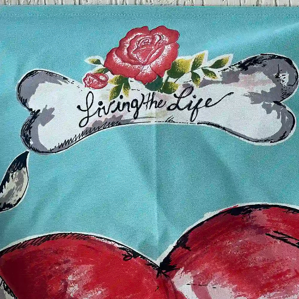 Dog Lover's Delight kitchen Towel with loop (set of 2)