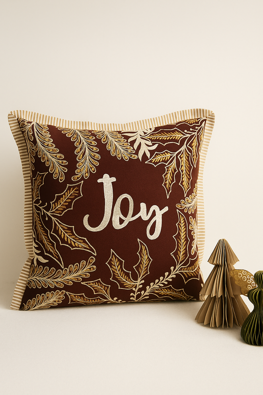 Elegant Festive Decor cushion cover (20x20)