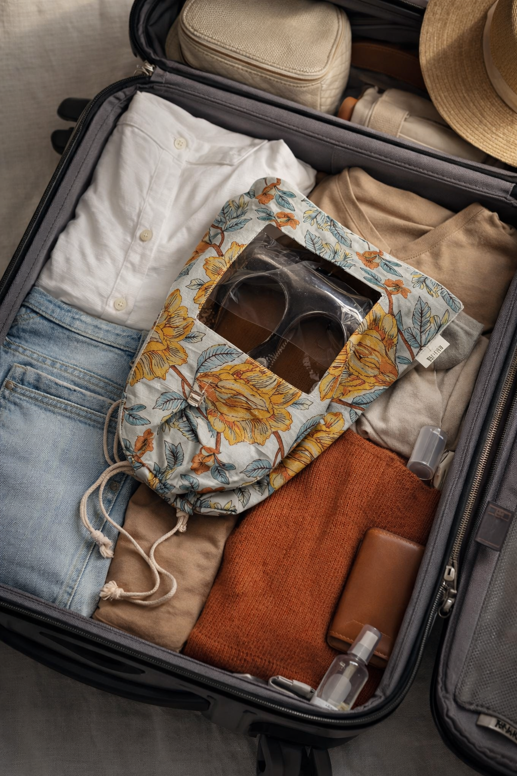 YELLOW JACOBIN SHOE BAG