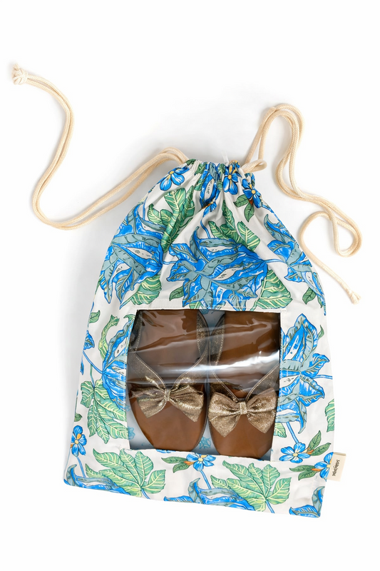 BLUE JACOBIN SHOE BAG