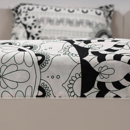 Mandala Mirage  100x100 inches Cotton Bedsheet