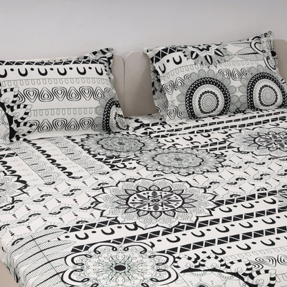 Mandala Mirage  100x100 inches Cotton Bedsheet