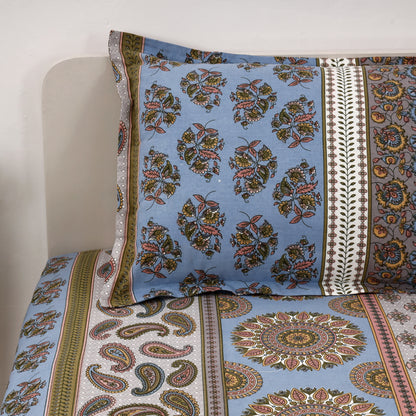 Royal Rustica 100x100 inches Cotton Bedsheet