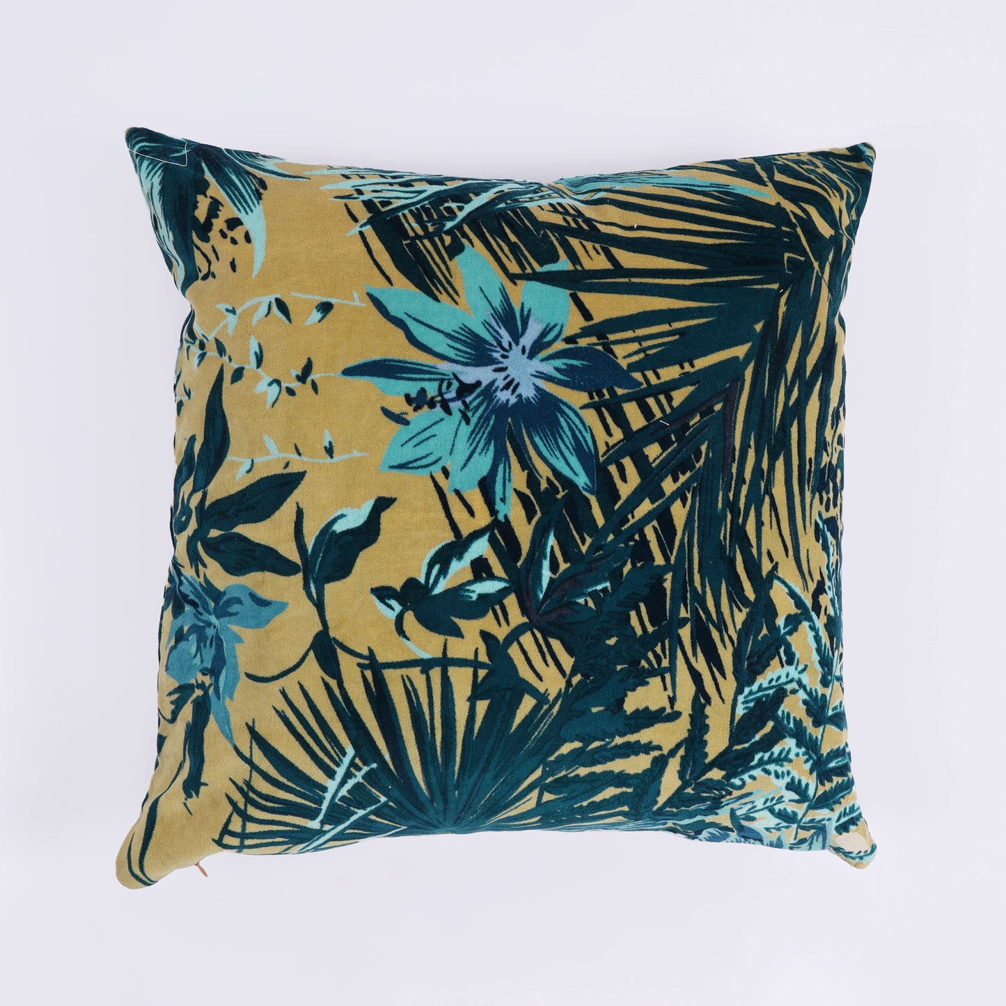Tropical Paradise Velvet Cushion Cover (set of 2)