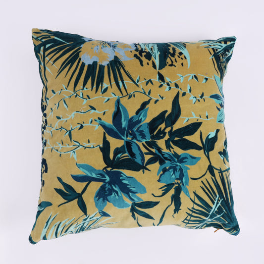Tropical Paradise Velvet Cushion Cover (set of 2)