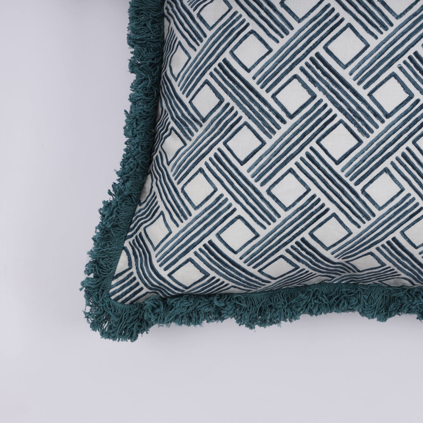Gridlock Cotton Cushion (Set of 2)