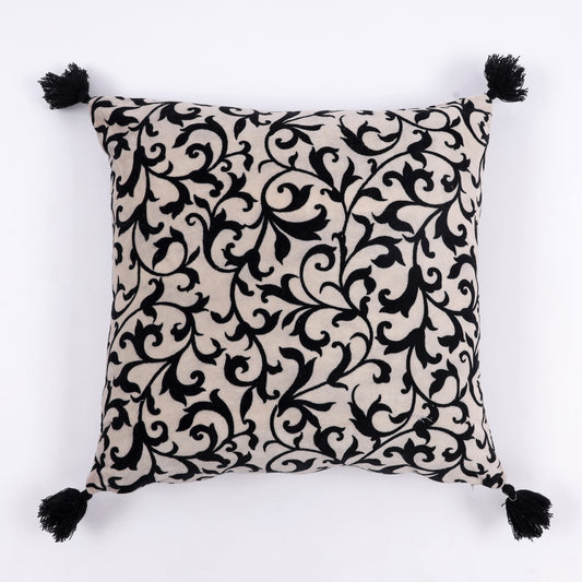 Damask Elegance Velvet Cushion Cover (set of 2)