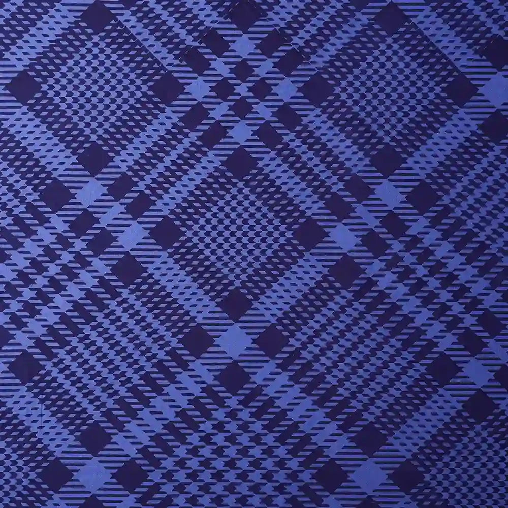Tartan check cotton super king bedsheet with pillow covers