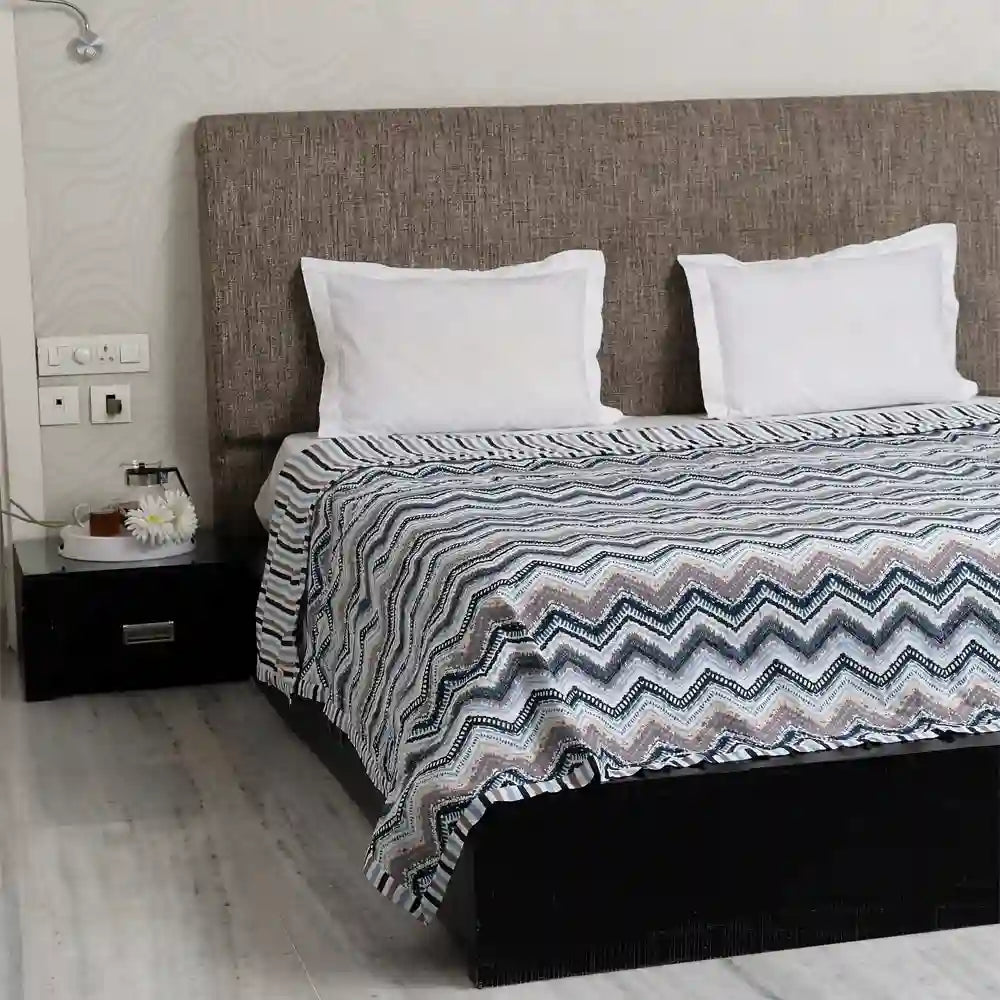 Serene stripes cotton single dohar