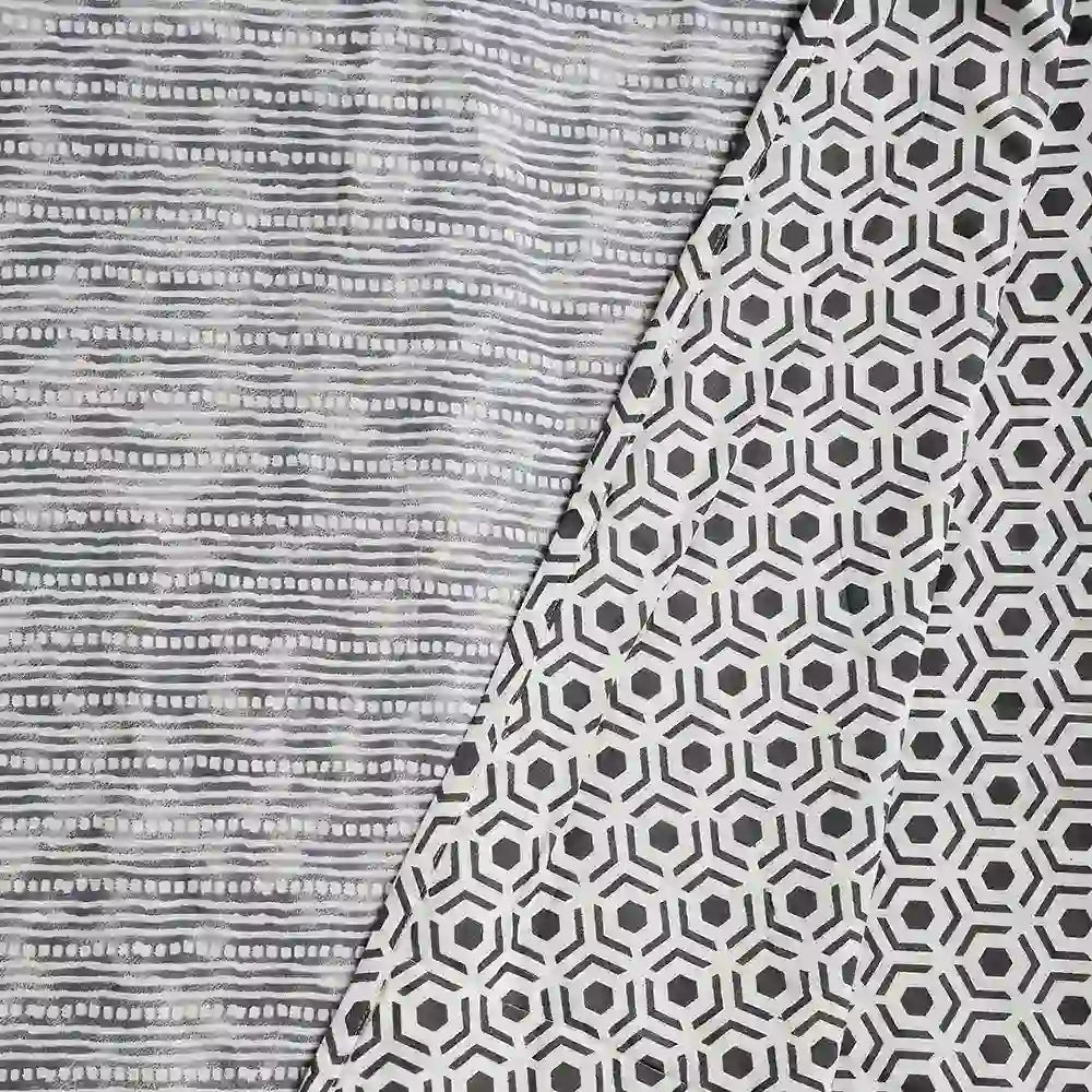 Urban hexagon cotton double dohar