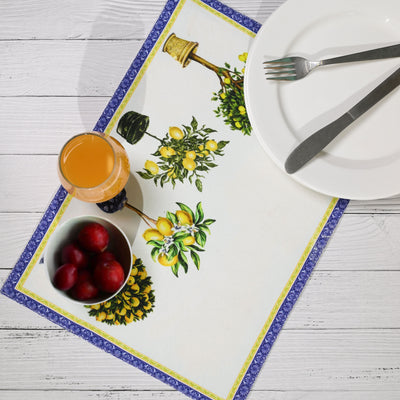 Citrus Delight Cotton Placemat (set of 4)
