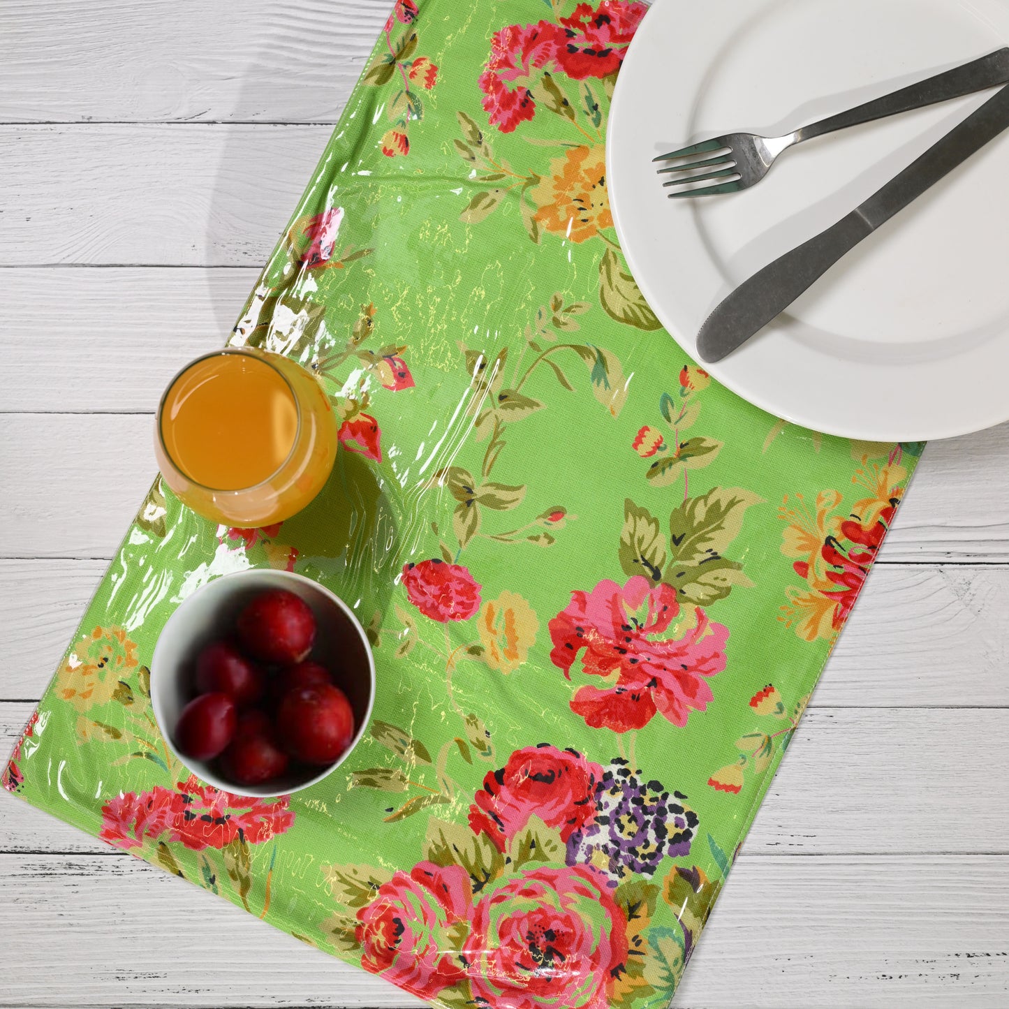 Floral Fiesta Laminated Table Placemats (set of 6)