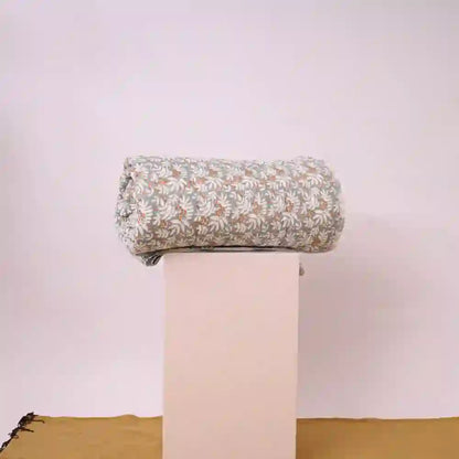 Berry bliss reversible double mulmul quilt