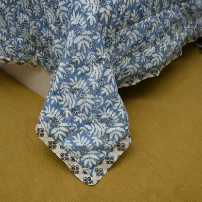 Berry bliss reversible double mulmul quilt
