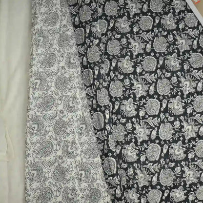 Midnight bloom reversible double mulmul quilt
