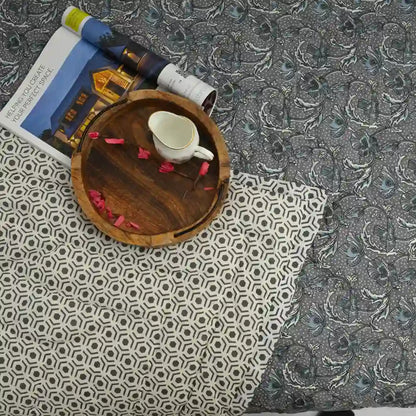 Midnight Muse cotton filled winter print medium quilt