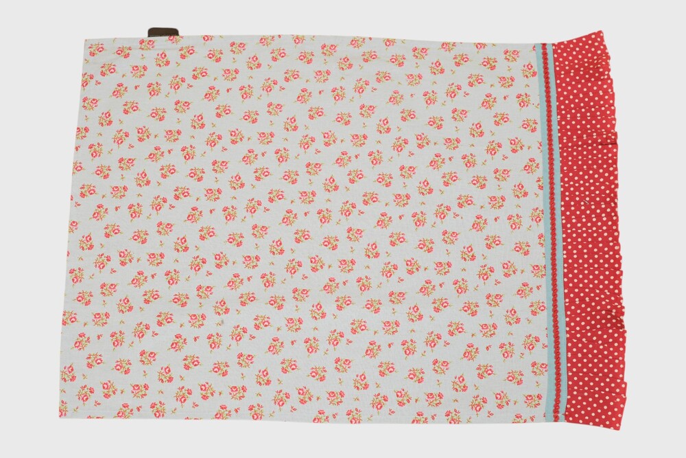 Vintage-Inspired Floral Kitchen Towels with loop (Set of 2)