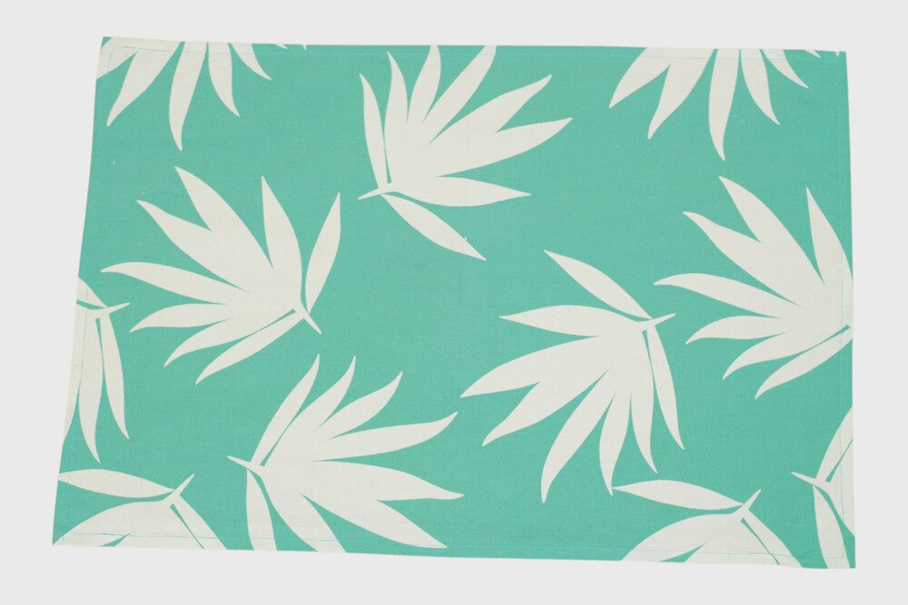 Tropical Kitchen Towels with loop (Set of 2)