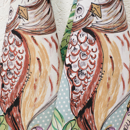 Wise Owl Wisdom kitchen Towel with loop (set of 2)