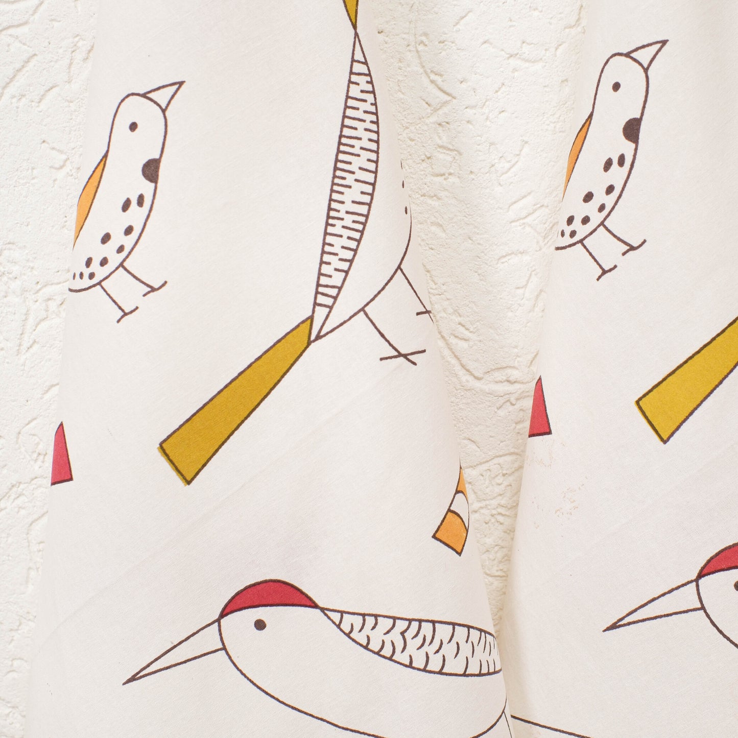 Whimsical Bird Kitchen Towels with loop (Set of 2)