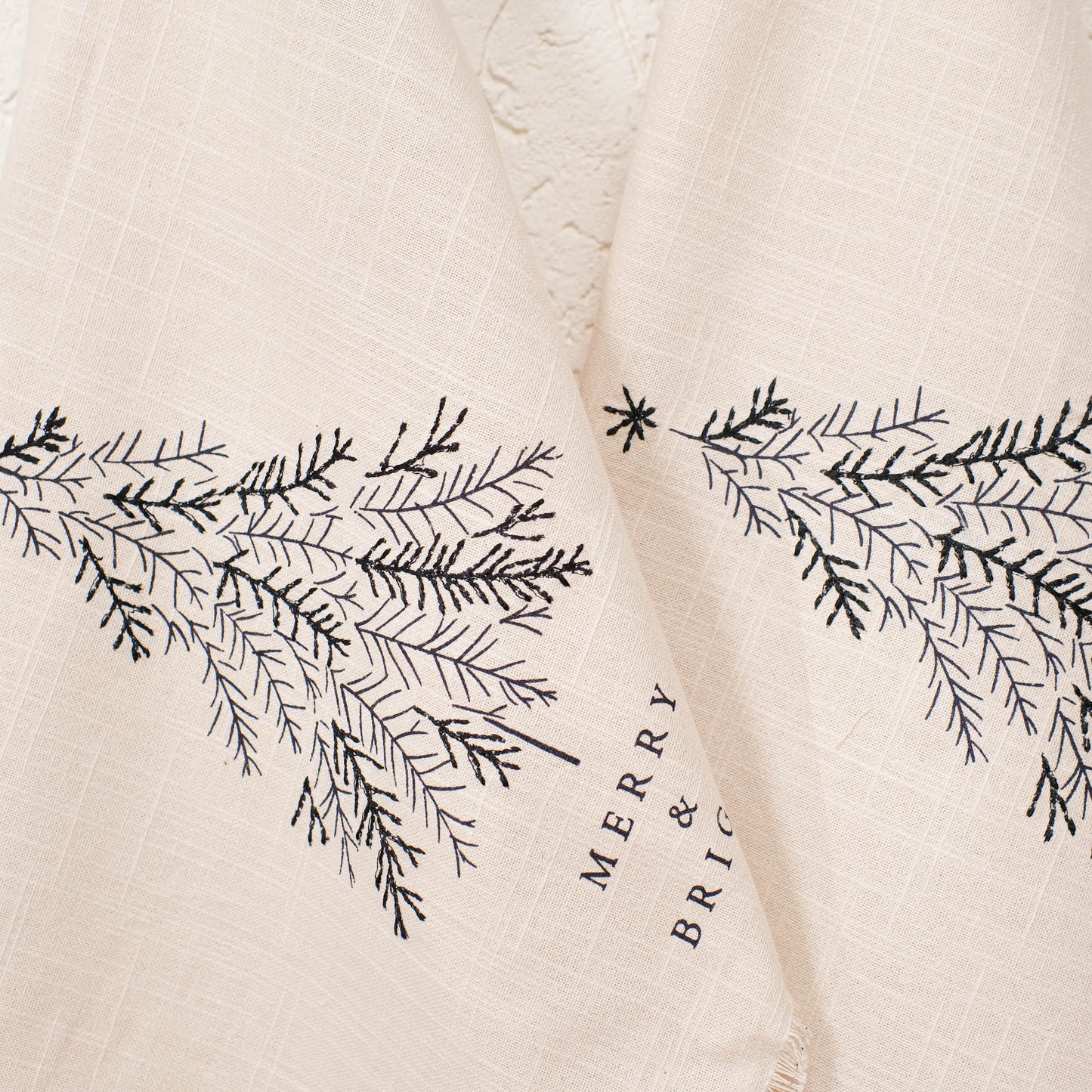 Winter Wonderland kitchen Towels with loop (set of 2)