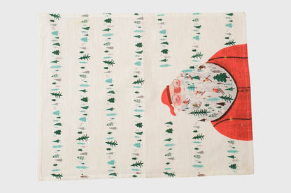 Santa Kitchen Towels with loop (Set of 2)