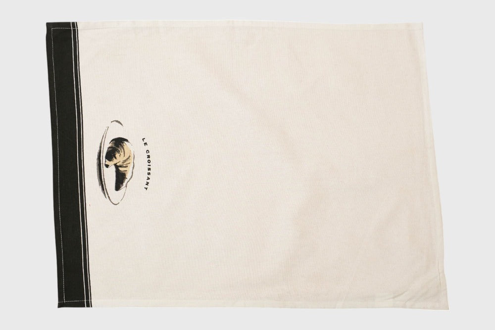 Croissant Kitchen Towels with loop (Set of 2)
