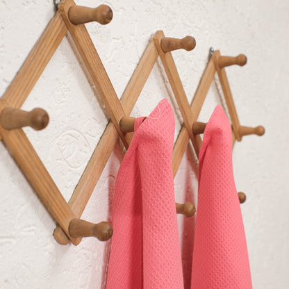 Coral Crush Kitchen Towel with loop (set of 2)