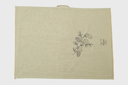 Pine Cone Kitchen Towels with loop (Set of 2)