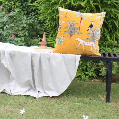 Tropical Safari Velvet Cushion Cover (set of 2)
