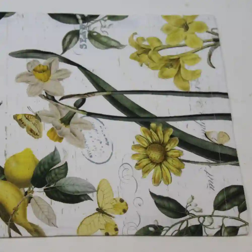 Springtime Garden Cotton Table Runner (small)