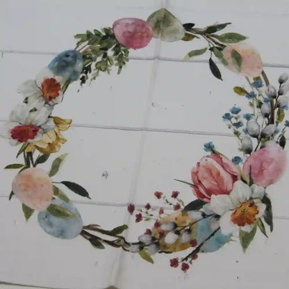 Springtime Bunny Cotton Table Runner (small)