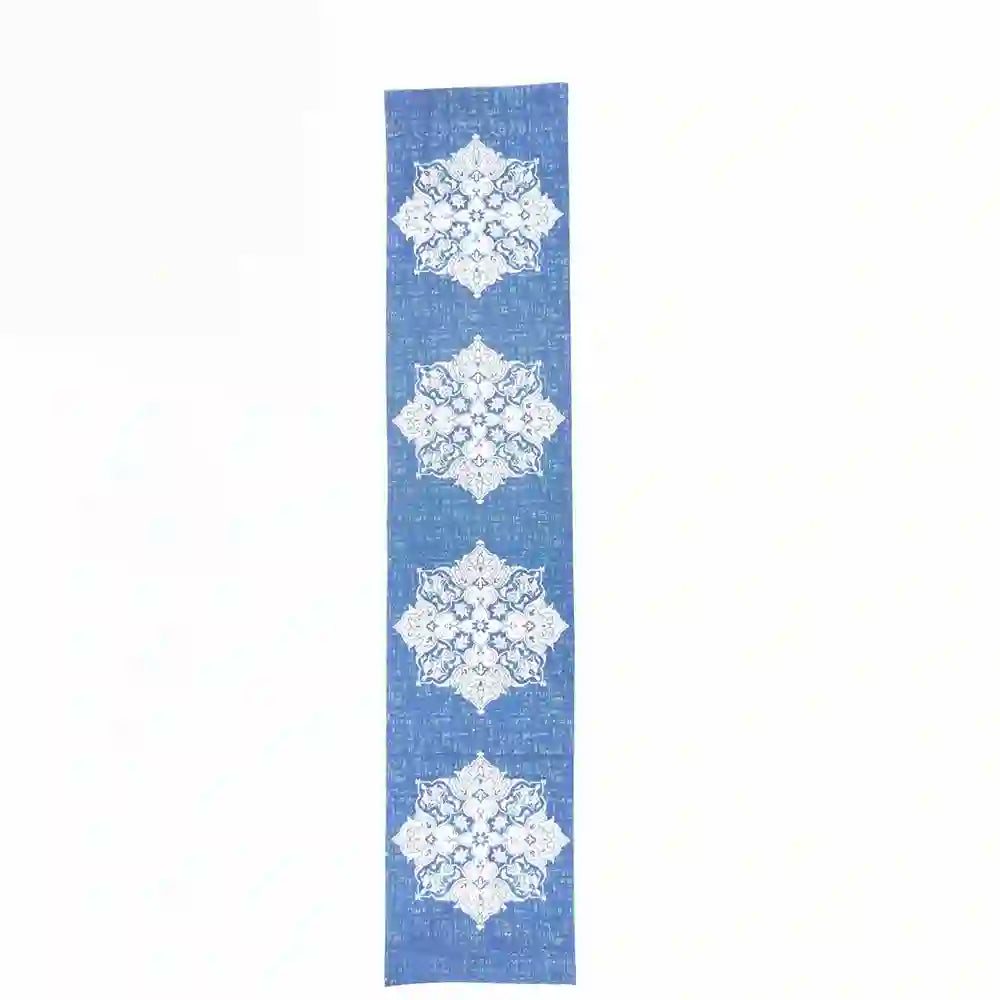 Midnight Mandala Cotton Table Runner (large)