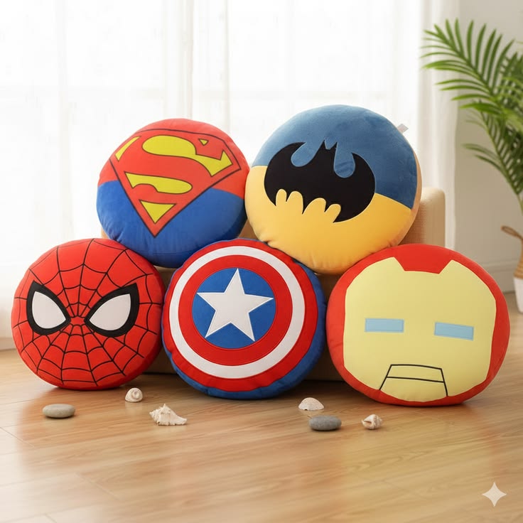 KIDS PRE- FILLED CUSHION  SETx5 COLLECTION