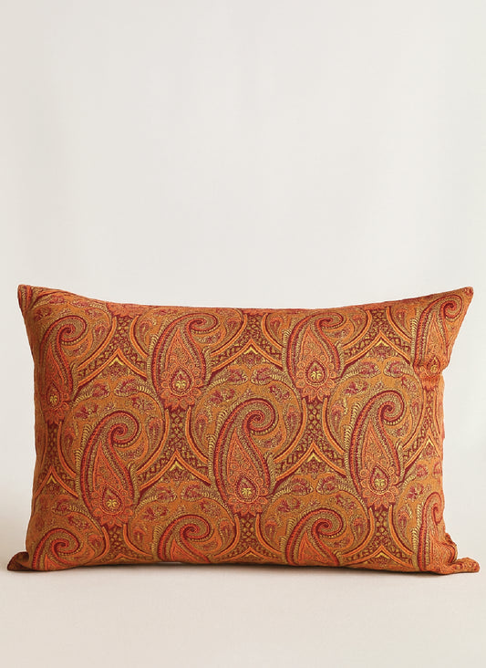 Ember Paisley Cushion Cover