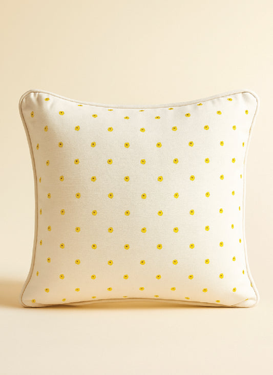 Marigold Dot Cushion Cover
