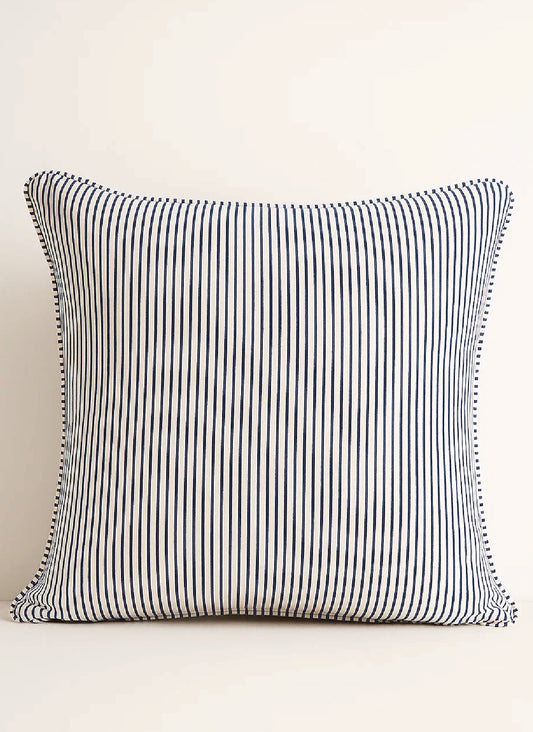 Midnight Stripe Cushion Cover