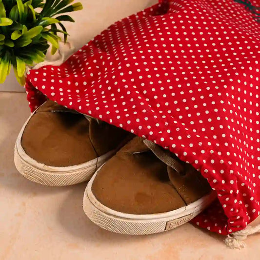Polka Dot Pop Shoe Bag