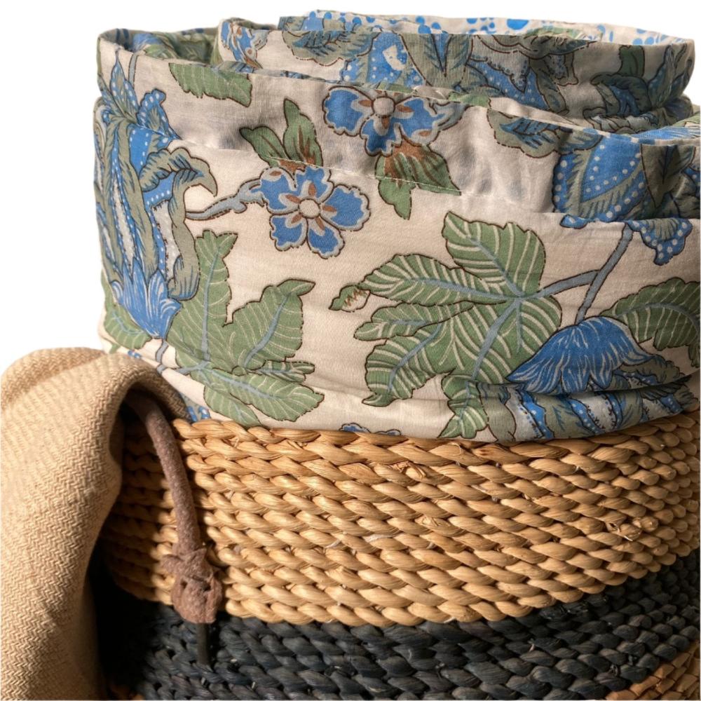 Golden hour bloom reversible double mulmul quilt