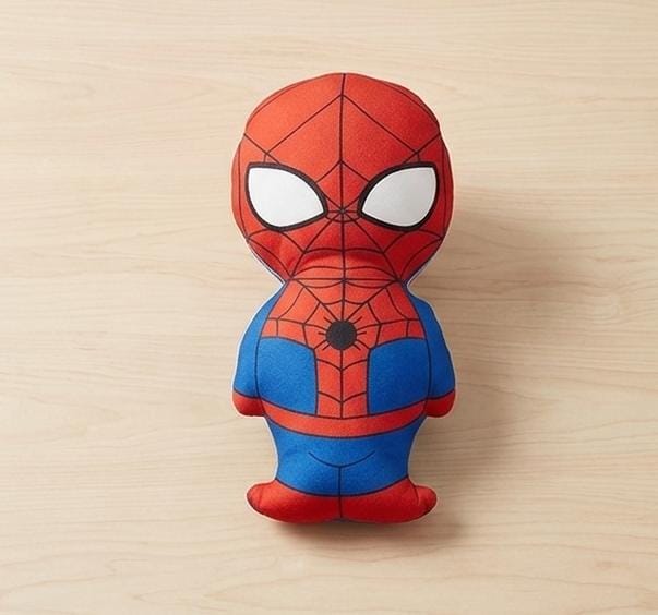 Kids Spider Superhero Shaped Cushion