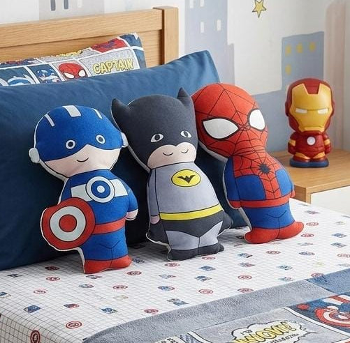 KIDS CUSHION COLLECTION SET OF 3(SUPER HEROS)