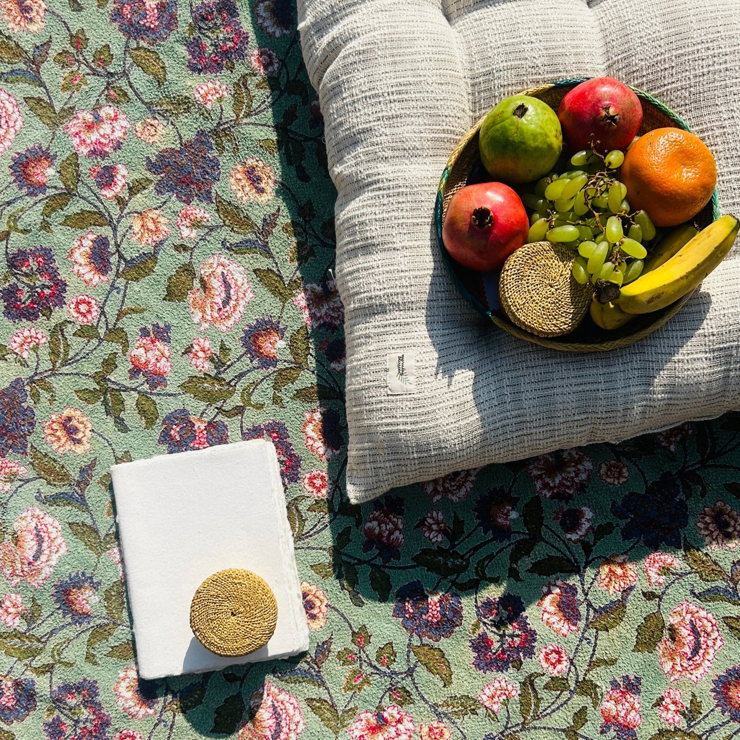 Secret Garden Tufted Floor Cushion