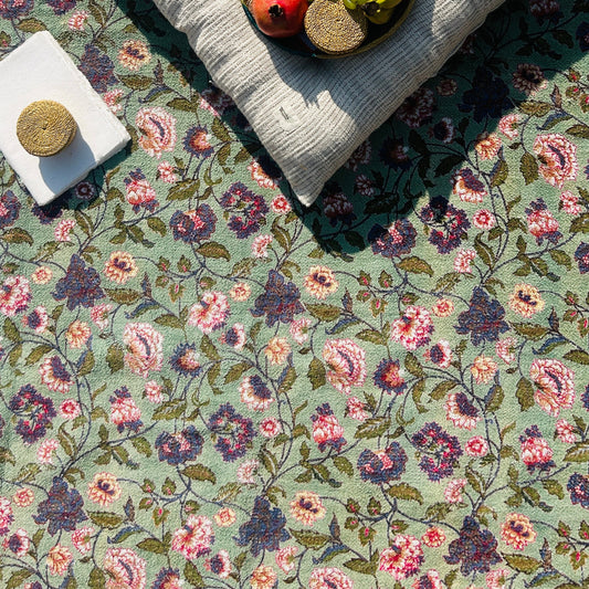 Bohemian Bloom Chenille Carpet