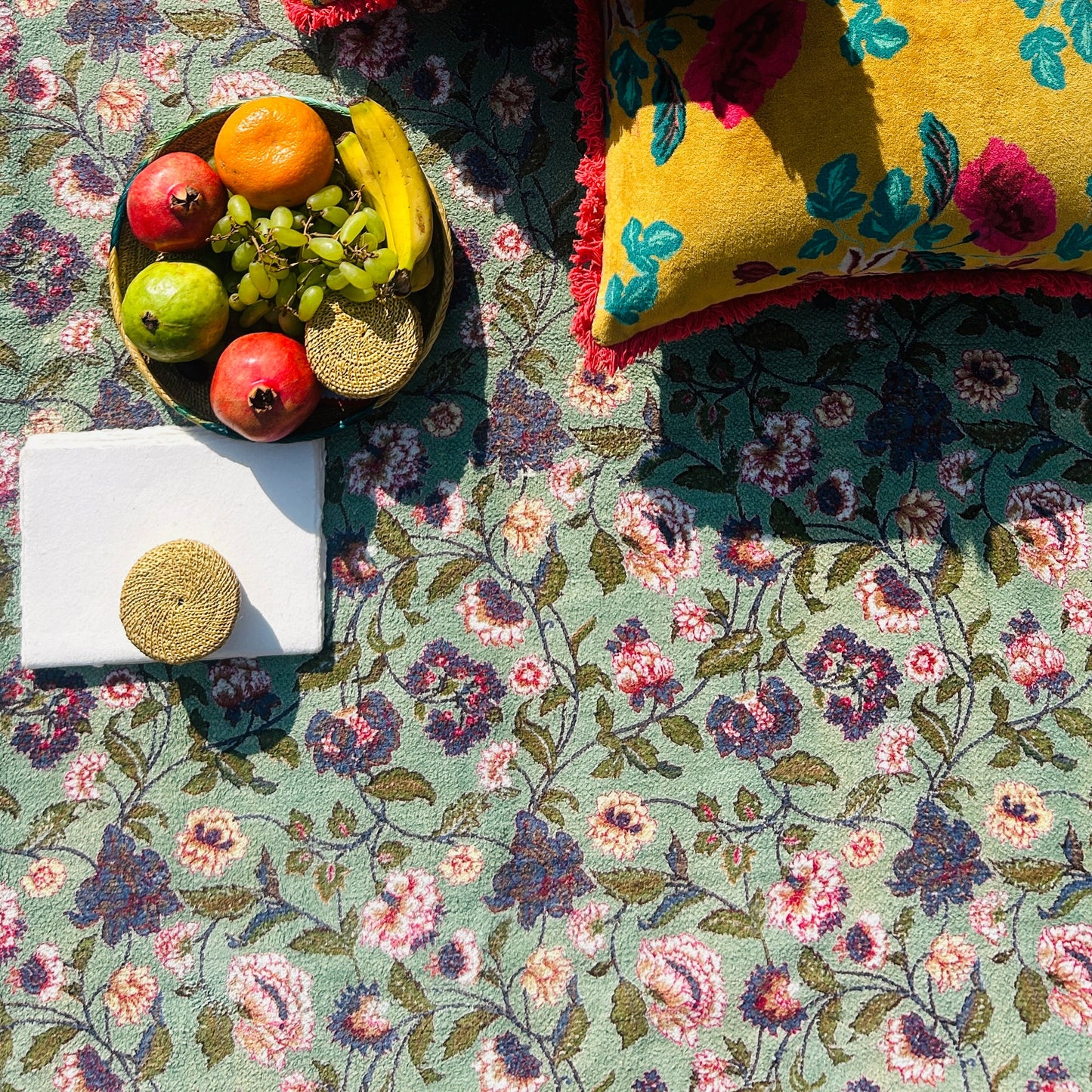 Bohemian Bloom Chenille Carpet