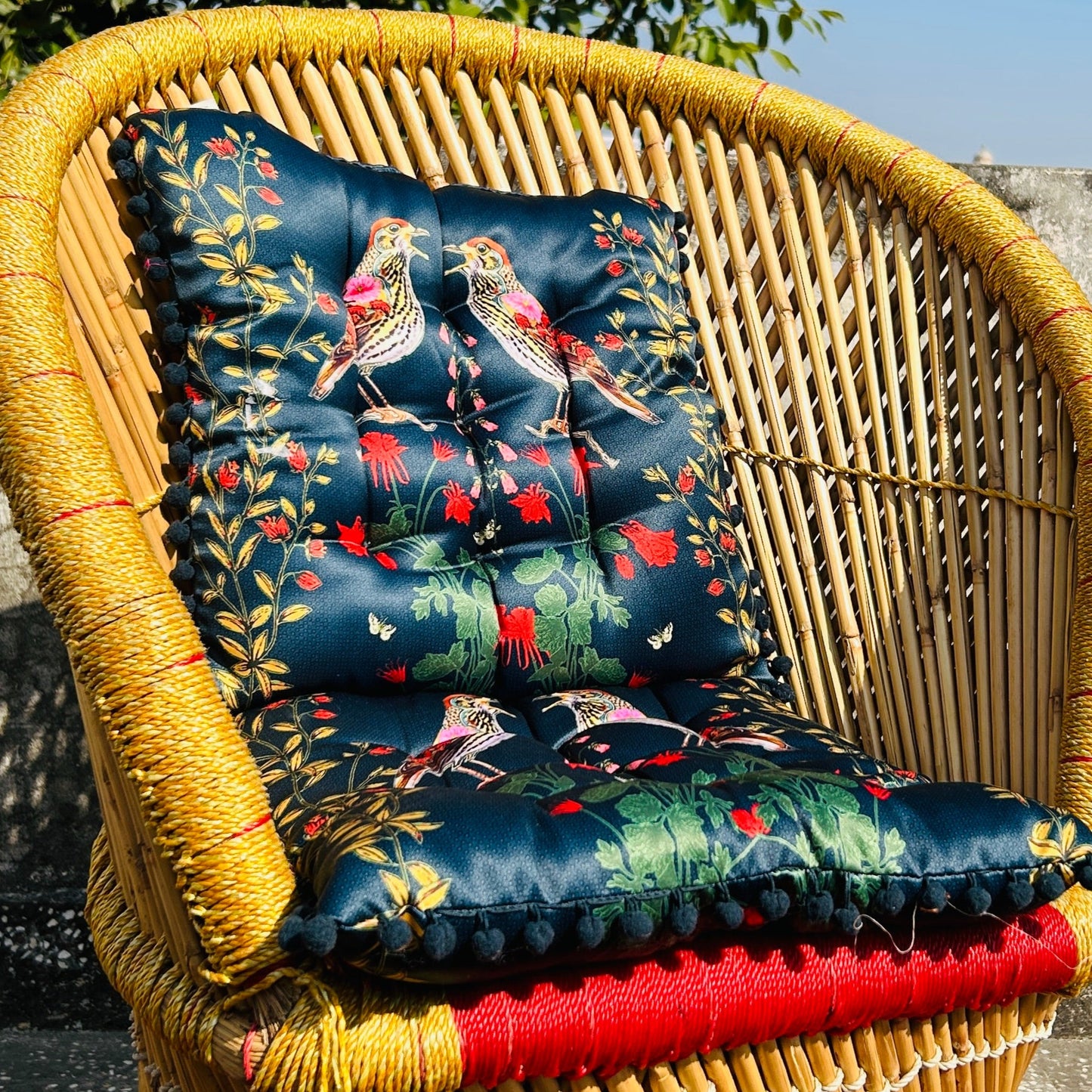 Birdwatcher's Bliss Chair Pad (set of 2)
