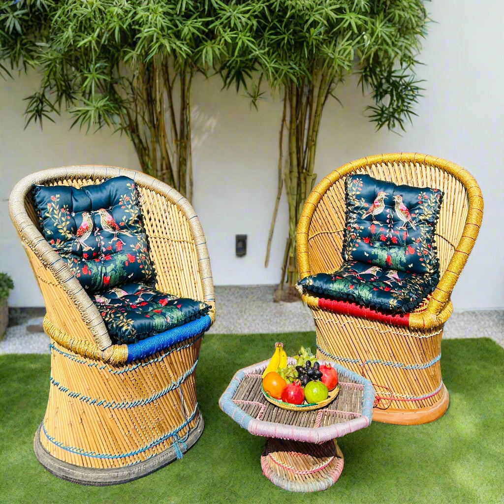Birdwatcher's Bliss Chair Pad (set of 2)